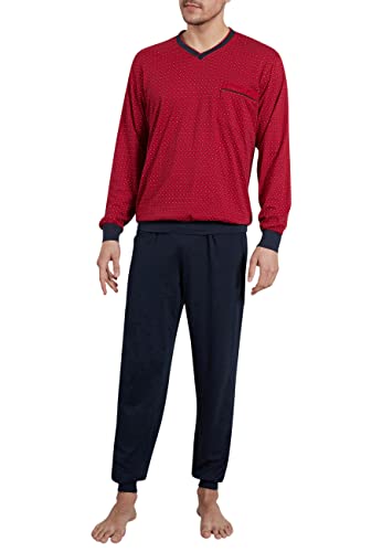 Götzburg Herren Pyjama Schlafanzug lang mit Bündchen (Chili Pepper) 54 Götzburg Herren Pyjama Schlafanzug lang mit Bündchen (Chili Pepper) 54 von Götzburg
