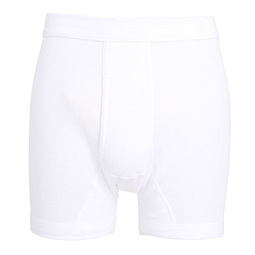 Götzburg Herren 646351-22 Retroshorts, Weiß (Weiss 1), Medium (Herstellergröße: 5) von Götzburg