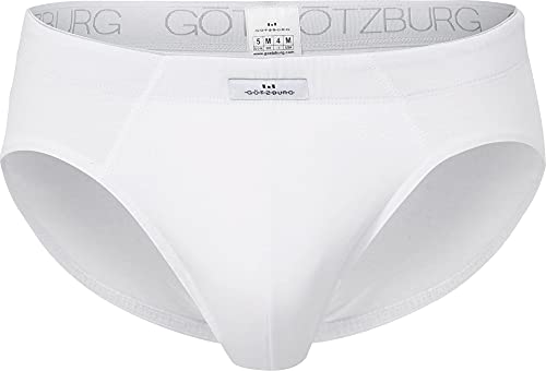 Götzburg Herren 742175-6061 Slip, Weiß (Weiss 1), Medium (Herstellergröße: 5) von Götzburg