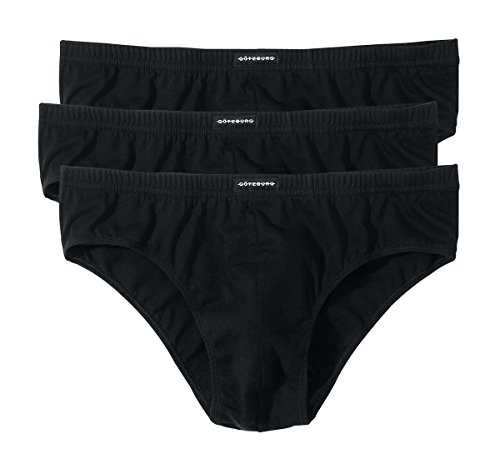 Götzburg Herren 746570-4 Slip, Schwarz (Black 799), Large (Herstellergröße: 6) (3er Pack) von Götzburg