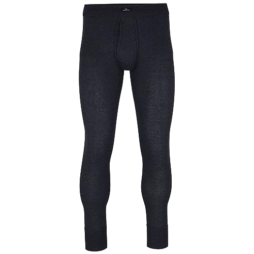 Götzburg Herren-Unterhose, lang Feinripp Marine gestreift Größe 7 von Götzburg