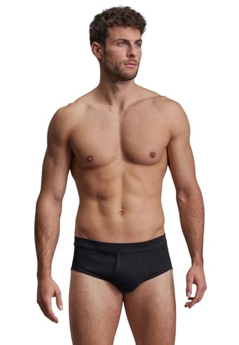 Götzburg Slips mit Eingriff, Feinripp (DE/NL/SE/PL, Alphanumerisch, L, Regular, Regular, 5 x schwarz) von Götzburg