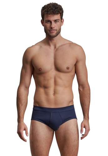 Götzburg Slips mit Eingriff, Feinripp (DE/NL/SE/PL, Alphanumerisch, XXL, Regular, Regular, 5 x Navy) von Götzburg