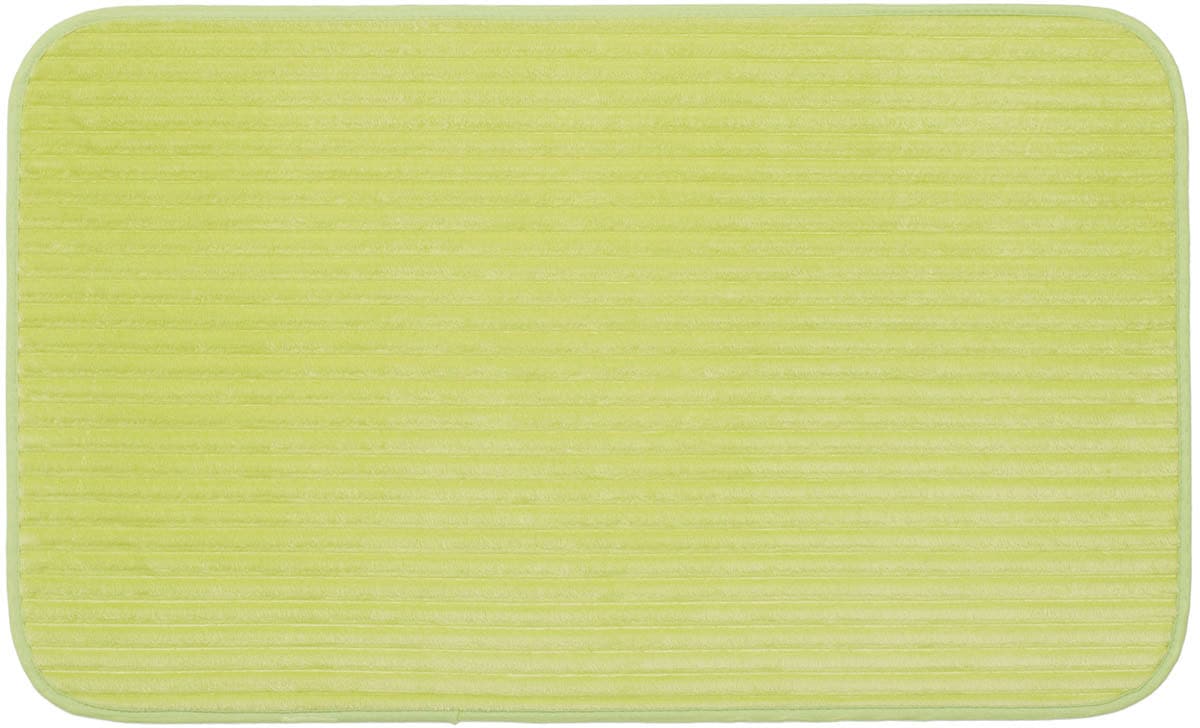 Gözze Badematte "Berlin" Höhe 7 mm rutschhemmend beschichtet fußbodenheizungsgeeignet Badteppich, Uni Farben, Cord Optik, waschbar von Gözze