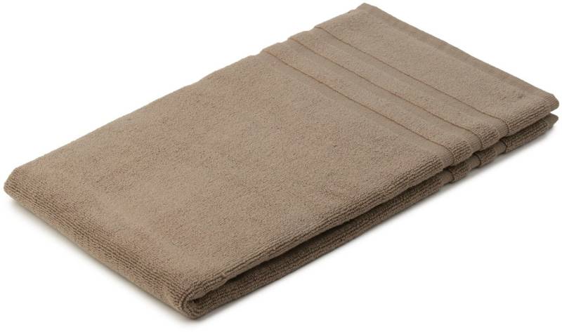 Gözze Badematte "Monaco 0,8" Höhe 5 mm beidseitig nutzbar  fußbodenheizungsgeeignet Badteppich, Frottier-Qualität, Uni Farben, mit Bordüre von Gözze