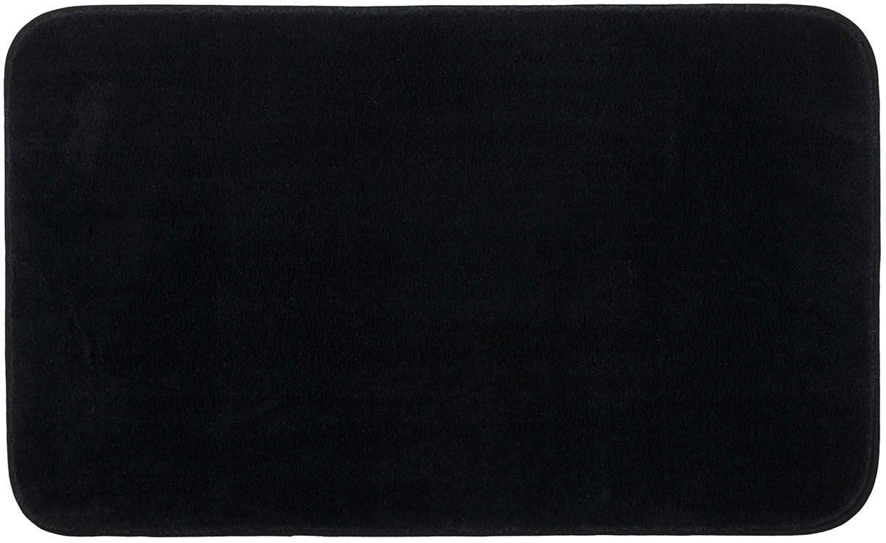 Gözze Badematte "Rio Premium" Höhe 18 mm rutschhemmend beschichtet fußbodenheizungsgeeignet  schnell trocknend Badteppich, Uni Farben, waschbar, rechteckig & rund erhältlich von Gözze