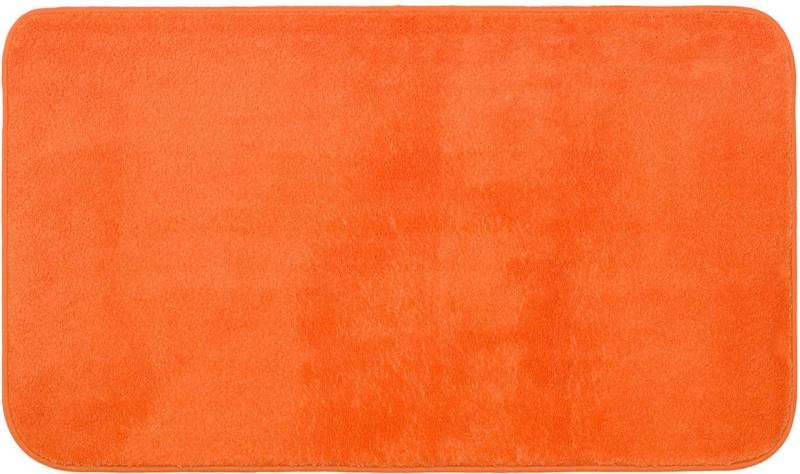 Gözze Badematte "Rio Premium" Höhe 18 mm rutschhemmend beschichtet fußbodenheizungsgeeignet  schnell trocknend Badteppich, Uni Farben, waschbar, rechteckig & rund erhältlich von Gözze