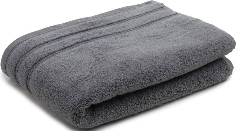 Gözze Badetuch "Monaco" Uni Farben, mit gewellter Bordüre, reine Baumwolle von Gözze