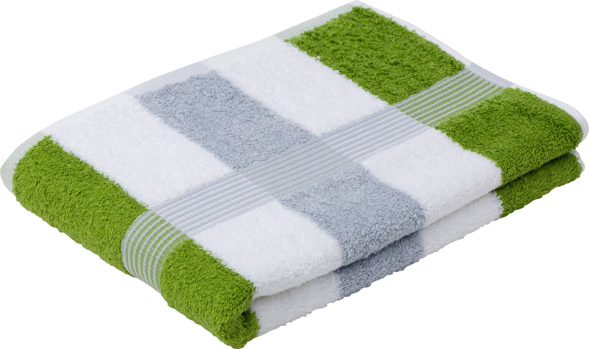 Gözze Badetuch "New York" gestreift, mit strukturierter Borte, reine Baumwolle von Gözze