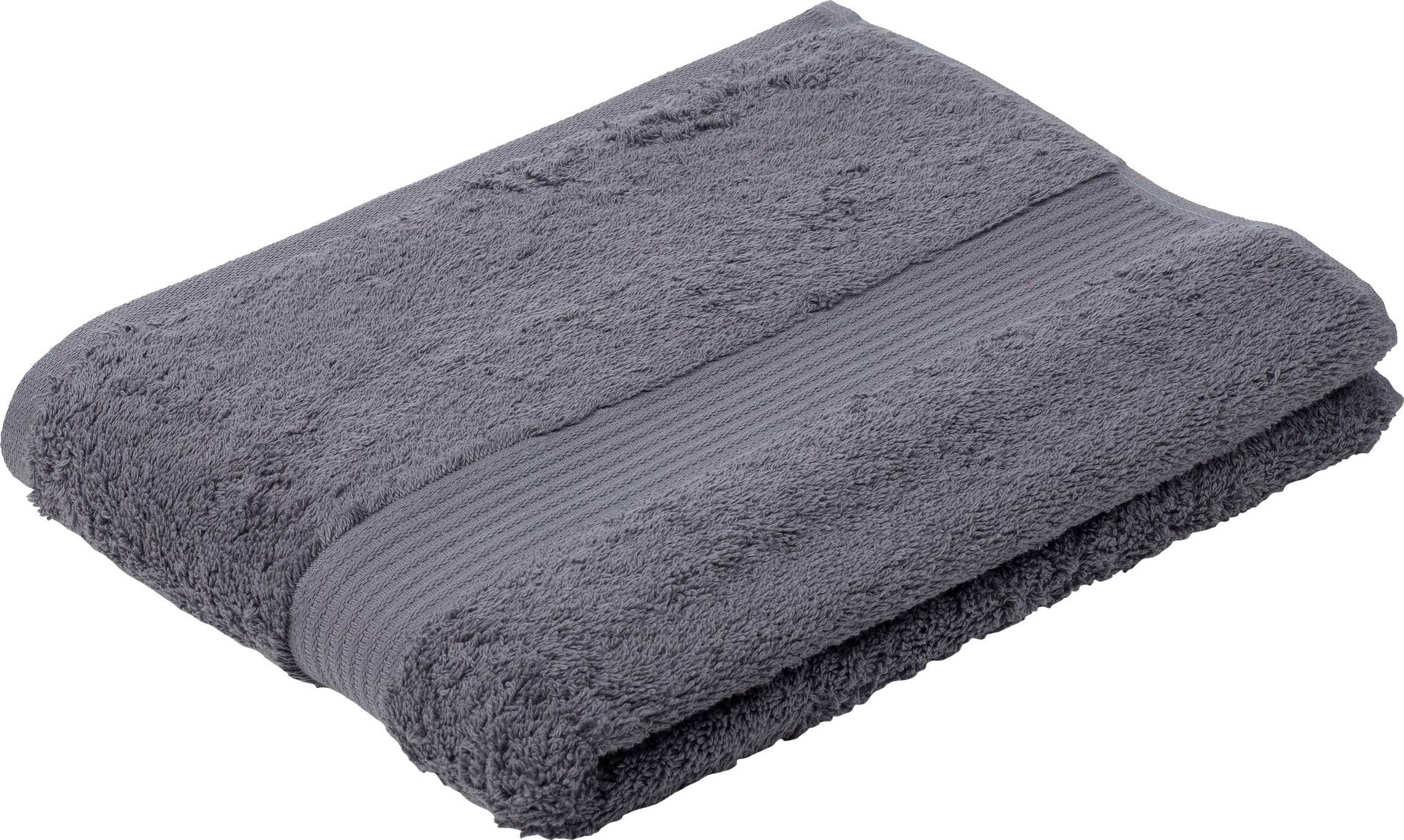 Gözze Badetuch "New York" moderne Uni-Farben, strukturierte Borte, 100% Baumwolle, in 2 Größen von Gözze