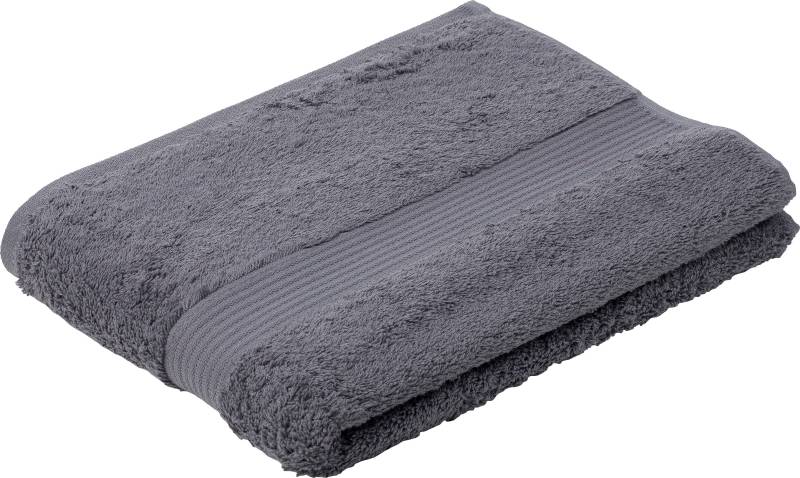 Gözze Badetuch "New York" moderne Uni-Farben, strukturierte Borte, 100% Baumwolle, in 2 Größen von Gözze