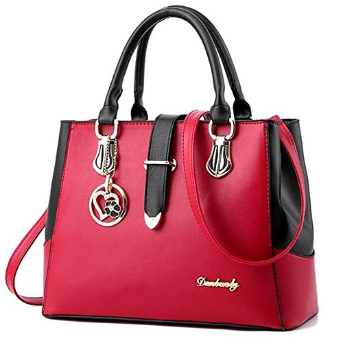 kleine Handtasche Damen Taschen Damen Handtaschen für Damen Handtaschen für Frauen Handtaschen für Damen stilvoll Damenhandtaschen Maroon von Gofeibao