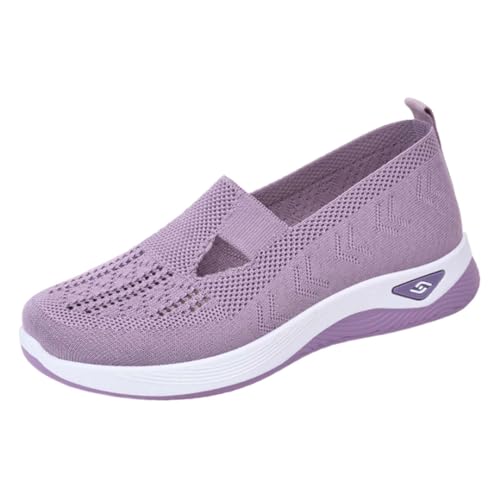 Goferlaa Gewebte orthopädische Damenschuhe, atmungsaktiv, weich, Fußgewölbeunterstützung, Diabetes-Schaumstoff, rutschfeste Sportschuhe, Pink, 38 EU Goferlaa Gewebte orthopädische Damenschuhe, atmungsaktiv, weich, Fußgewölbeunterstützung, Diabetes-Schaumstoff, rutschfeste Sportschuhe, Pink, 38 EU von Goferlaa