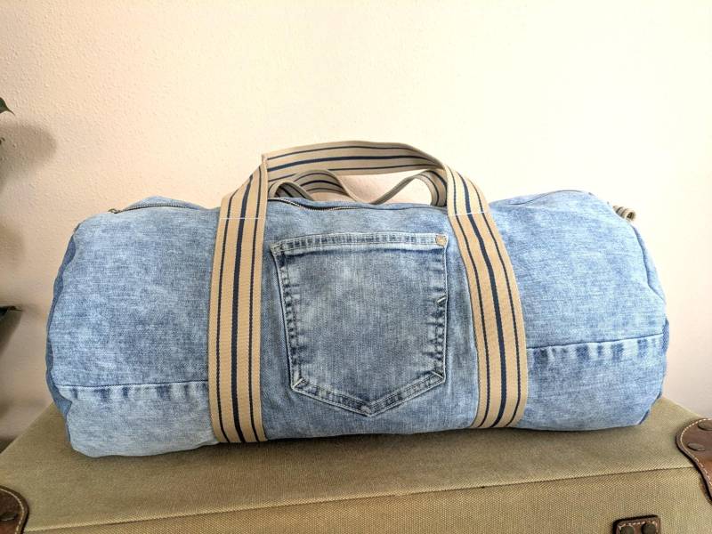 Nachhaltige Sporttasche Aus Jeans Nachhaltige Sporttasche Aus Jeans von GogaBacani