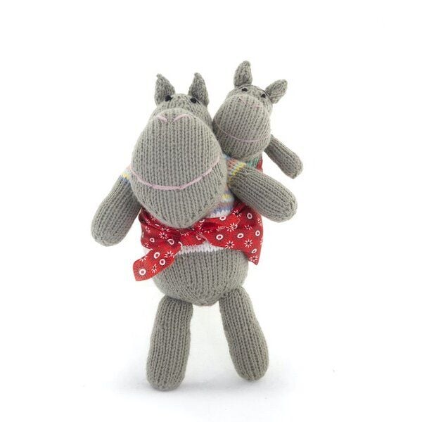 Nilpferd Kuscheltier - Shamwari Mama & Baby - Gogo Olive von Gogo Olive