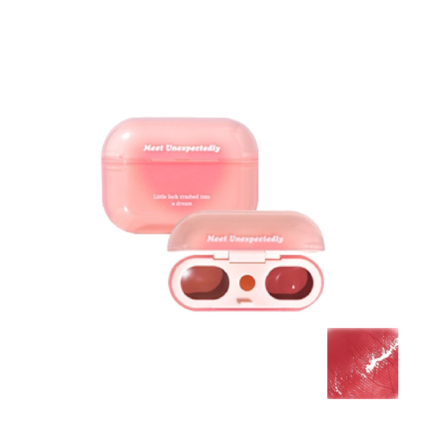 Gogo Tales - Double Spell Lip Cream - 2.8g*2 - G03 Secret Crush Diary von Gogo Tales