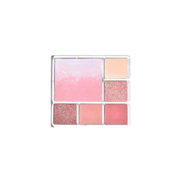 Gogo Tales - Soft Mist Blusher 6-Color Eyeshadow Palette - 14g - G02 Sweet Rendezvous von Gogo Tales