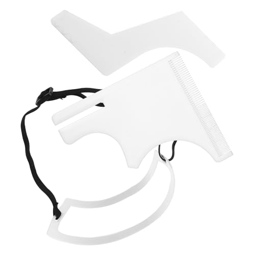 Gogogmee Bart Zubehör Bartformer Formwerkzeug Für Männer Haarschnitt Werkzeug Mit Kamm Für Bart Und Halsausschnitt Trimmen von Gogogmee