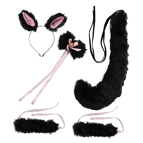 Gogogmee Ohren- Und Schwanzanzug-set Cosplay-zubehör - Und Ohren-set Partyzubehör Jungen- Und Mädchenspielzeug Halloween-kostüme von Gogogmee