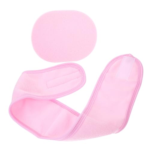 Gogogmee Cooling Stirnband Damen Gesichtsreinigungsschwamm 1 Set Gesichtspflege Haarband Mit Waschschwamm Weiches Hautpflege Haarband Für Frauen Ideal Zum Gesichtswaschen Und Make up Anwendung von Gogogmee