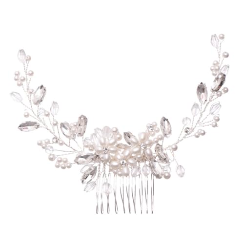Gogogmee 1stück Perlen-haarreif Für Brautfrisuren Eleganter Haarschmuck Aus Legierung Perfektes Hochzeits-accessoire Für Frauen Vielseitig Einsetzbar Für Hochzeiten Partys Und von Gogogmee