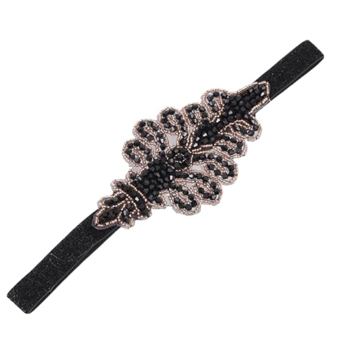 Gogogmee 1 Stück Vintage Jahre Flapper Haarband Delikates Party Accessoire für Kostümpartys Hochzeiten und Festlichkeiten mit Funkelndem Design und Einfachem Tragekomfort von Gogogmee