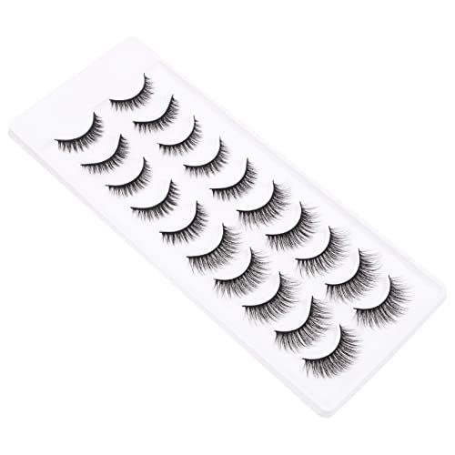 Gogogmee 10paare Falsche Wimpern Für Frauen Make-up-wimpern Für Damen Für Kostümpartys Bars Clubs Cosplay Halloween Weihnachten von Gogogmee