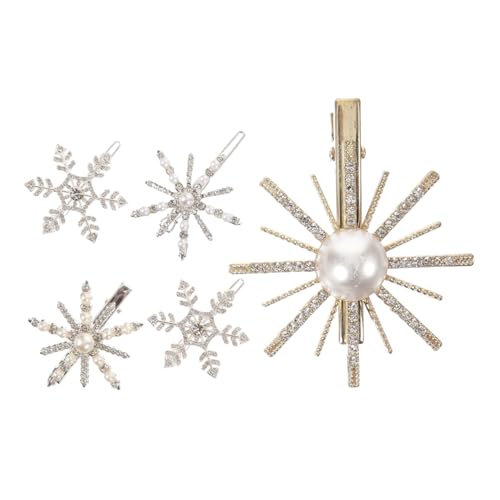 Gogogmee 2 Sets Haarschmuck Mode Weihnachten Haarbänder Für Frauen Haarspangen 5 Stück * 2 Zufälliger Stil von Gogogmee