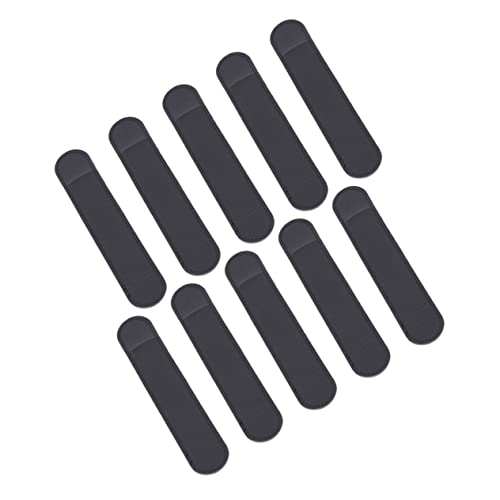 Gogogmee 10 Stück Teiliges Pu Leder Stifteetui Stylus und Füllfederhalter Schutzhülle Kratzfest Leicht Modisch Aufbewahrung für Tablet Touch Pen und Füllfederhalter Schwarz von Gogogmee