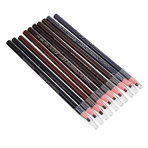 Gogogmee 10stücke Augenbrauenstifte Für Frauen Make-up-stifte Aus Hochwertigem Material Einfach Zu Bedienen in Verschiedenen Farben Geeignet Als Geschenk Zum Geburtstag Valentinstag Und Meh von Gogogmee