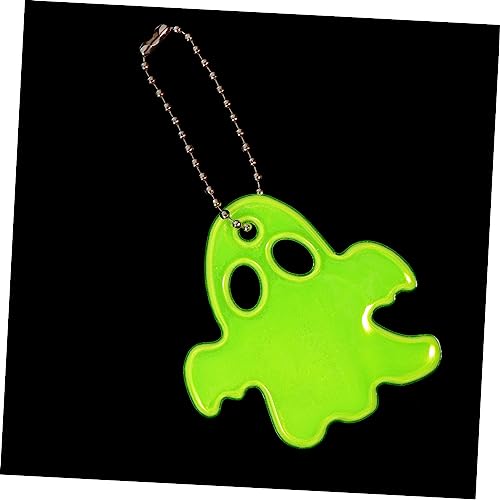 Gogogmee 10stücke Teiliges Halloween Geister Reflektoranhänger Reflektierende Sicherheitsanhänger Für Nachtfahrten Schlüsselanhänger Und Dekoration Für Erwachsene von Gogogmee