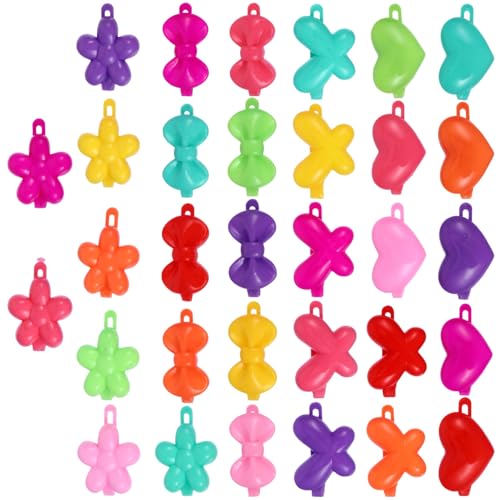 Gogogmee 100stücke Schleifenhaarnadel Aus Stylische Haarspangen Für Kleine Mädchen Kreative Blumen Und Cartoon-mini-haarspangen Als Frisurenschmuck von Gogogmee