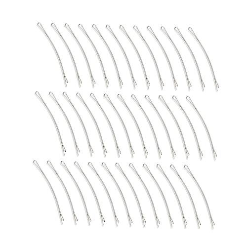 Gogogmee 100stücke Metall Haarspange Weiß Einfache Haarnadel Bobby Pins Für Frauen Mädchen Metall Haar-accessoires von Gogogmee