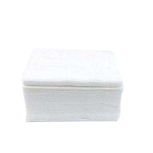 Gogogmee 100stücke Dünne Wattepads Kosmetikwatte Make-up-entferner-pads Nagellackentferner-pad Kunststoffbox-verpackungswatte Einlagig Weiß von Gogogmee
