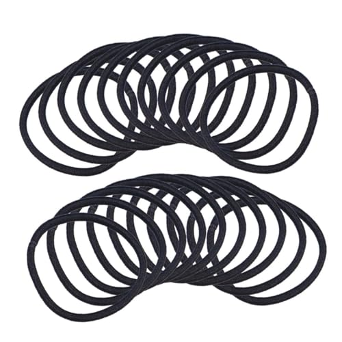 Gogogmee 100stücke Einfaches Haargummi Hochelastische Haarseile Langlebiger Pferdeschwanzhalter Nahtloses Stretch-haarband Für Damen Und Mädchen Im Alltag von Gogogmee