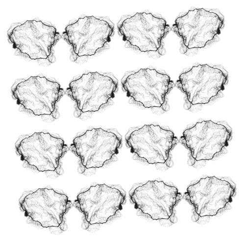 Gogogmee 100stücke Haarnetze Für Damen Und Herren Unsichtbare Haarnetze Zum Binden Von Dutts Elastische Für Ballett Und Reisebegleiter Schwarze Zum Abdecken Von Haaren von Gogogmee