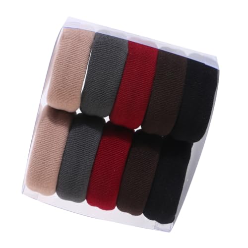 Gogogmee Hochdehnbare Haargummis 10 Stück Bunt Haargummi Spule Pferdeschwanzhalter Modisches Haarband Haar-accessoires Für Frauen Und Mädchen von Gogogmee