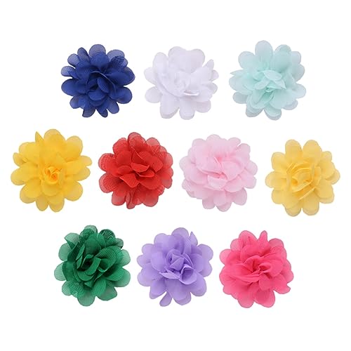 Gogogmee 10stücke Blumen Haarspangen Für Mädchen Und Frauen Mode Blume Haar Clips Haarschmuck Mit Blumen Für Kleinkinder Und Kleider von Gogogmee