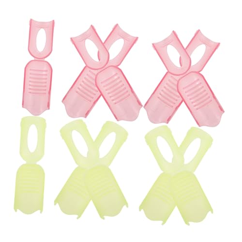 Gogogmee 10stücke Reise Nagel Clip Make-up Clip Entferner Wickelwerkzeug Für Nagellackentferner Kappenclip Für Nagellackentferner Kunststoff Entferner Wickelwerkzeug von Gogogmee