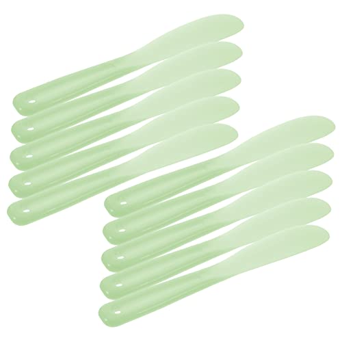 Gogogmee 10stücke Silikon Make-up-spatel Mit Griff Für Foundation Mischen Kosmetische Spatel Für Lidschatten Und Nagellack von Gogogmee