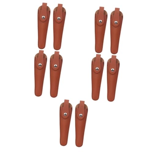 Gogogmee 10stücke Teiliges Friseurscherenetui Aus Pu-leder Scherenhalter Für Haarschnitt-tools Professioneller Organizer Für Friseure Und Hairstylisten Robust Und Tragbar von Gogogmee