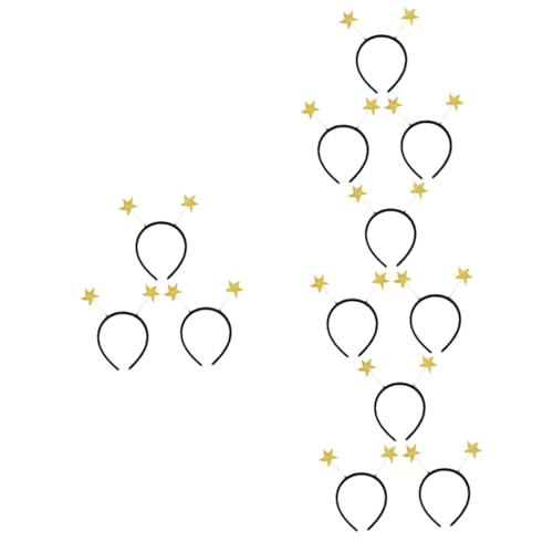 Gogogmee 12stücke Teiliges Glitzer Haarreifen Für Partys Goldene Sternen Haarbänder Für Erwachsene Dekoration Für Geburtstagsfeiern Und Fotoshootings Gogogmee 12stücke Teiliges Glitzer Haarreifen Für Partys Goldene Sternen Haarbänder Für Erwachsene Dekoration Für Geburtstagsfeiern Und Fotoshootings von Gogogmee