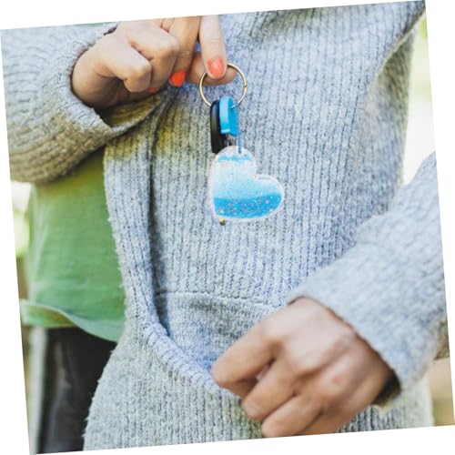 Gogogmee 12stücke Fließende Sand-herzanhänger Charms Diy Sand-andenken Hängeornamente Für Damenhandtasche Geldbörse Auto Zimmer Valentinstag Dekoration Heimdekoration von Gogogmee