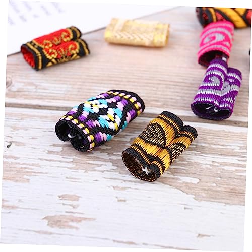 Gogogmee 12 Stück Teiliges Bunte Haarmanschetten für Zöpfe Flexible und Dünne Haar Dekorationsröhren aus Premium Stoff Langlebig und Einfach zu Formen Modischer Haarschmuck für Stilvolle von Gogogmee