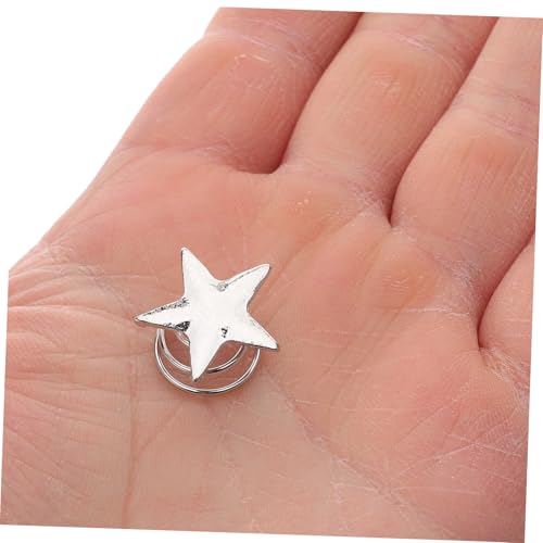 Gogogmee 12 Stück Teiliges Stern Haarklammern Silber Spiralklammer Rutschfest Minimalistisches Design Modische Haarschmuck Damen Party Büro Alltag Geeignet von Gogogmee