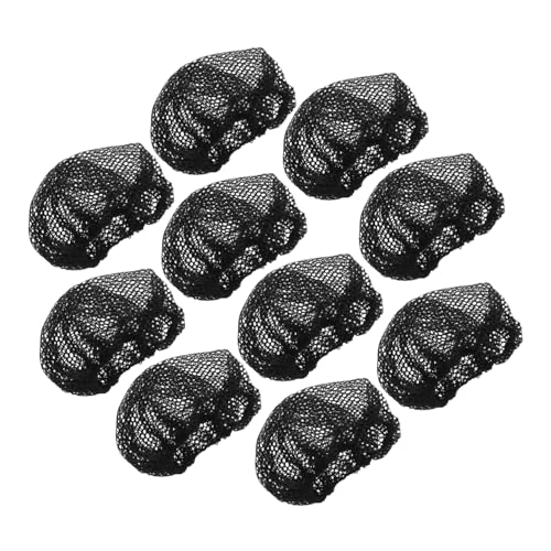 Gogogmee 12stücke Netz Haarnetz Zum Schlafen Für Damen Mesh Haarnetze Elastisch Und Leicht Langanhaltende Frisur Geeignet Für Langes Haar Zöpfe Und Locken Wiederverwendbar Und Langlebig von Gogogmee