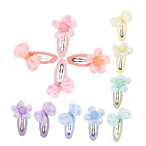 Gogogmee Haarspangen Für Mädchen 12 Stück Blumen-haarspangen Für Mädchen Und Kleinkinder von Gogogmee