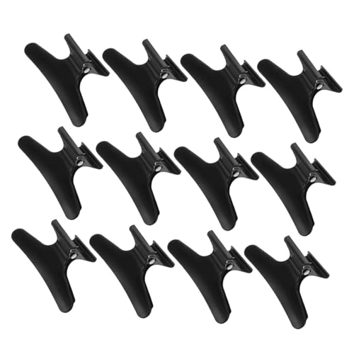 Gogogmee 15 Stück Teiliges Haarklammern für Damen Schwarze Haarclips aus Kunststoff für Friseursalons und Zuhause zum Frisieren und Abteilen von Haaren von Gogogmee