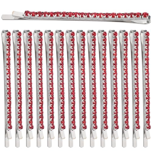 Gogogmee 15 Stück Teiliges Strass Haarklammern für Damen Funkelnde Haarspangen Dekorative Haarschmuck für Besondere Anlässe oder Alltag von Gogogmee