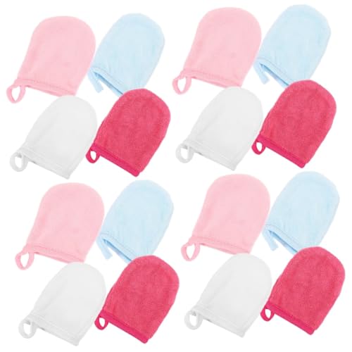 Gogogmee 16stücke Gesichtsreinigungs-handschuhe Aus Mikrofaser Bequeme Abschmink-handschuhe Für Tägliche Hautpflege Und Makeup-entfernung Für Frauen Und Zuhause von Gogogmee